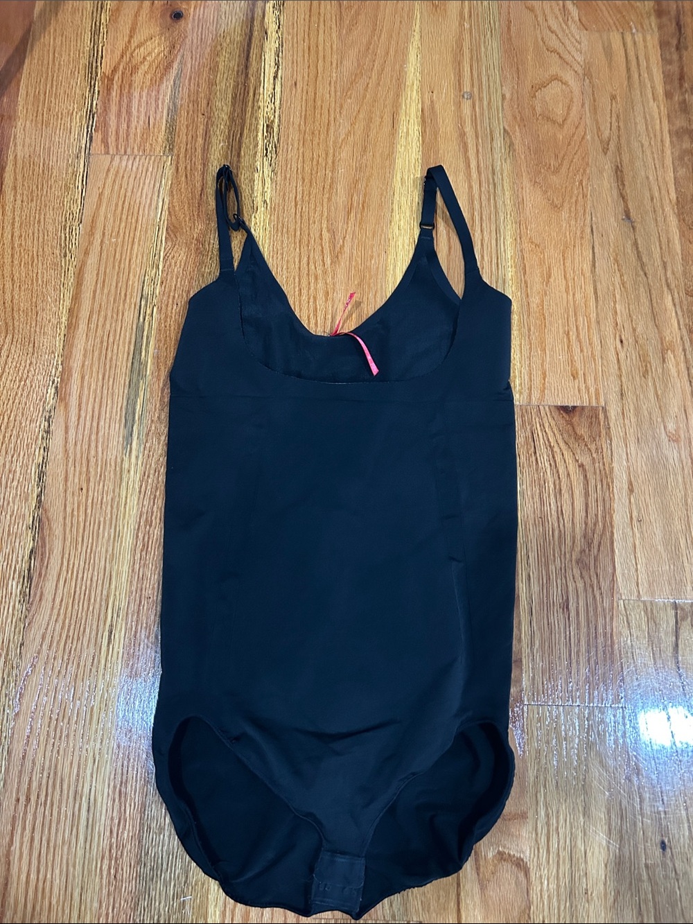 SPANX Kids Black Scoop Neck One-Piece Bodysuit